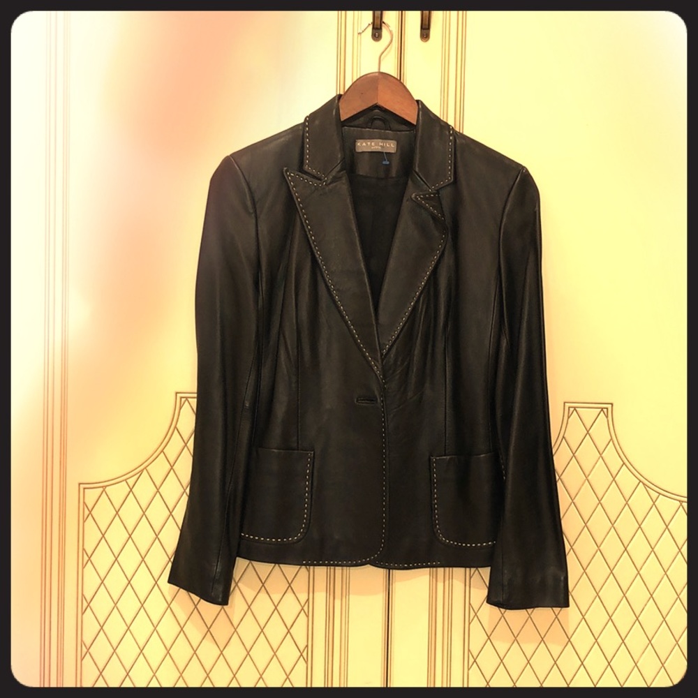 Leather jacket